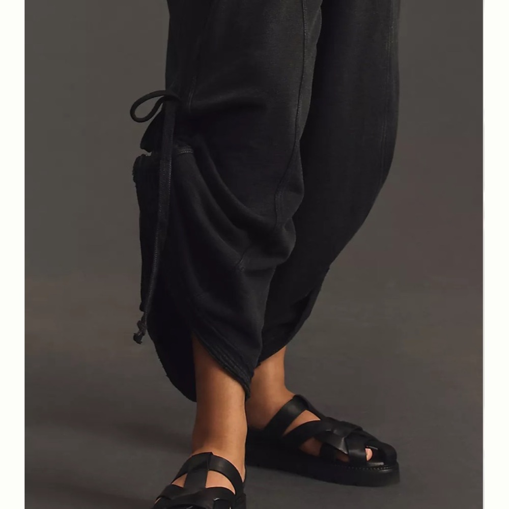 Anthropologie Daily Practice Horizon Wide-leg Knit Jumpsuit - Picture 6 of 6